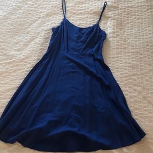 Fit and flare spaghetti strap dress
